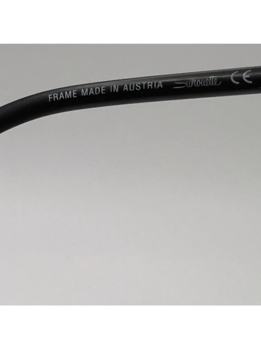 Silhouette Titanium 5227 20 6051 Rimless Eyeglass Frames Black Gold 48-19-140